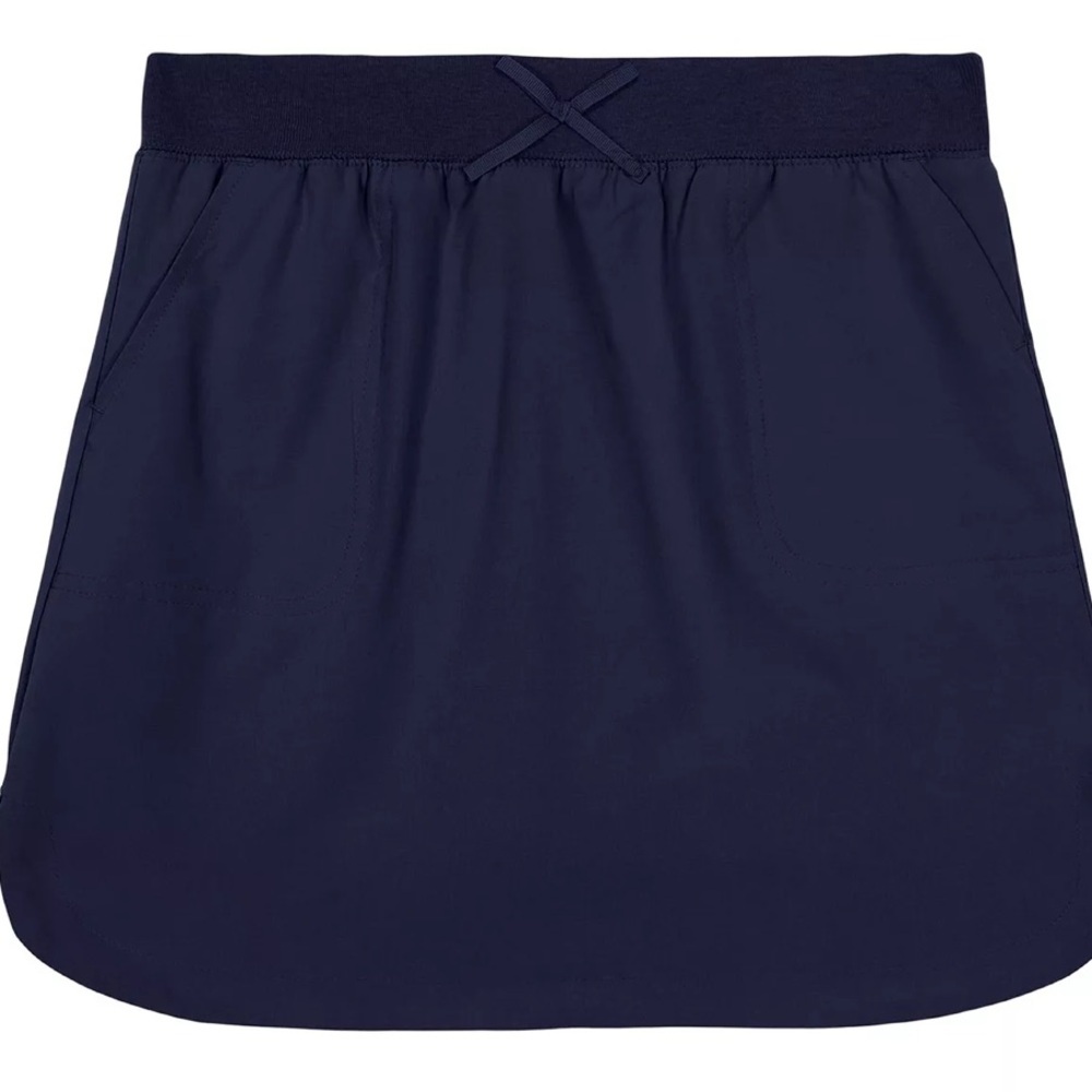Nautica Dark Navy Blue Skort School Uniform NWT size 20.5 Plus Pull-On Style